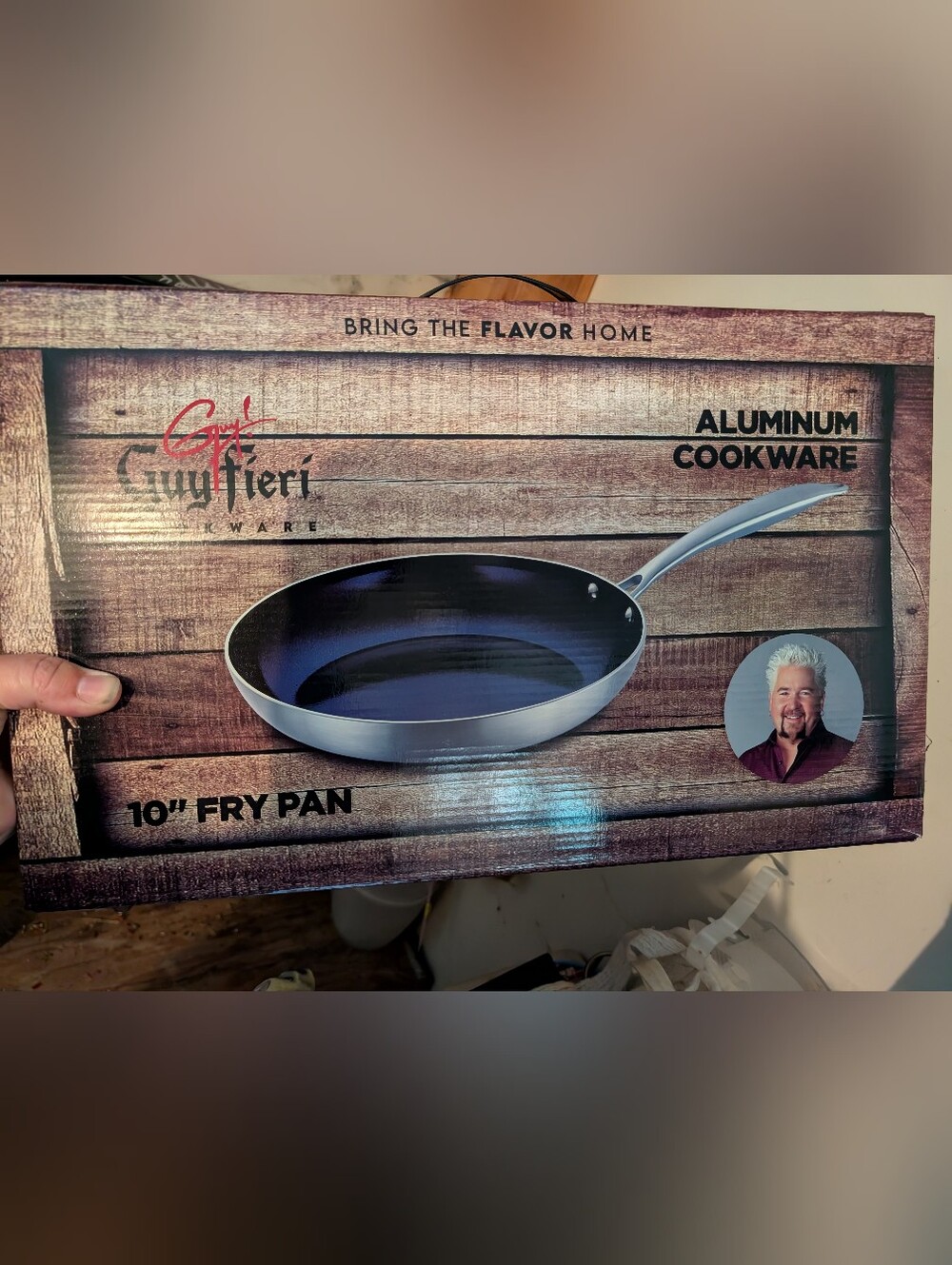 Aluminum 10" Fry Pan - Silver